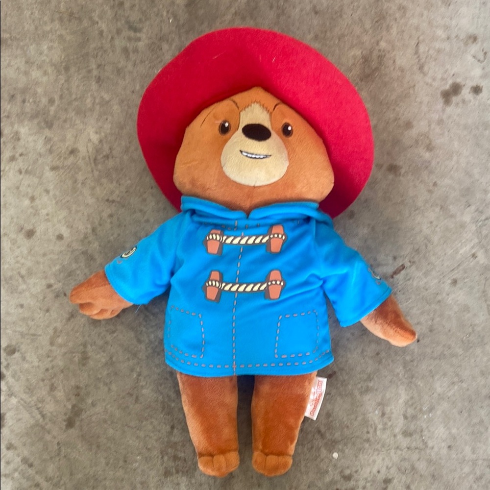 Red and Blue Stuffed Animal Toy